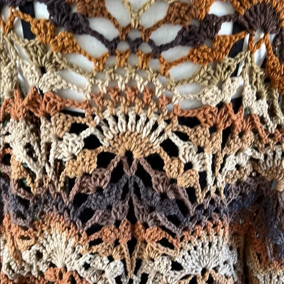 Multicolor Fringe Shawl - Picture 4 of 8